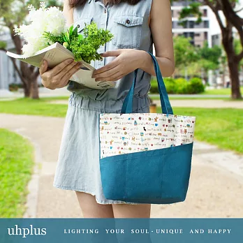 uhplus Three Pocket 托特- Bonjour!日安小森林