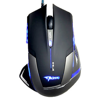 E-3lue E-Blue 宜博 Mazer 魅影狂蛇遊戲專用有線電競滑鼠(EMS600BK)黑色