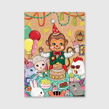 快樂猴年卡片-OnlyTwo