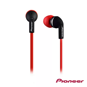 Pioneer SE-CL712T 入耳式通話音樂耳機紅色