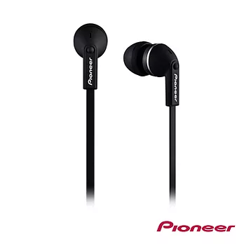 Pioneer SE-CL712T 入耳式通話音樂耳機黑色