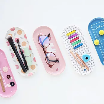 Livework 同學會文具收納筆盤-四季花卉