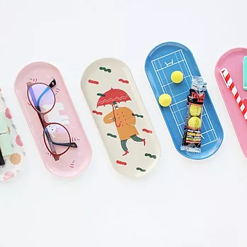 Livework 同學會文具收納筆盤-下雨天