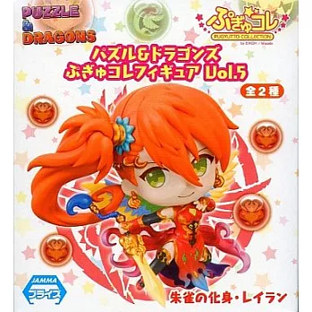 《景品》龍族拼圖 迷你角色PVC 第五彈 朱雀的化身 -- Eikoh 出品