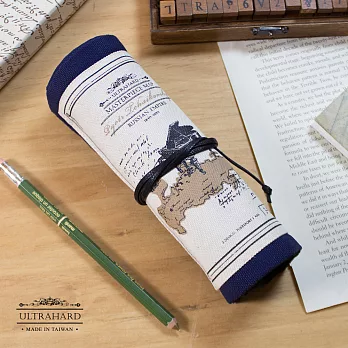 Ultrahard Masterpiece Map 卷軸筆袋系列- 柴可夫斯基(藍)