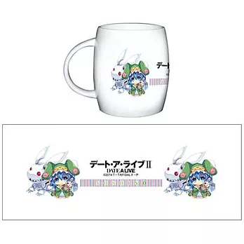DATE A LIVE 約會大作戰II獨家繪製SD版 曲線馬克杯 B