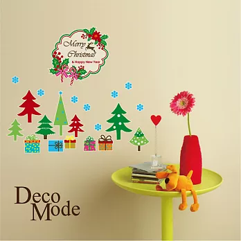 DecoWall 圖像壁貼 ◆ 繽紛聖誕