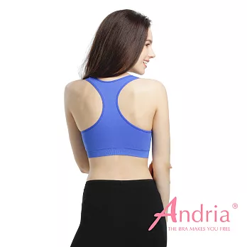 【Andria安卓亞】超輕感美胸無痕挖背內衣S藍紫