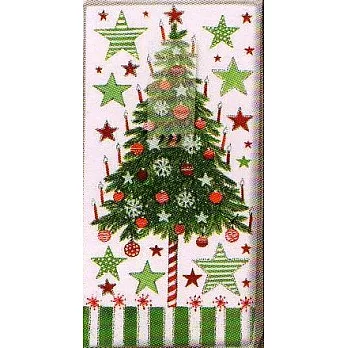 《Paper+Design》紙手帕-Decorated tree裝飾聖誕樹
