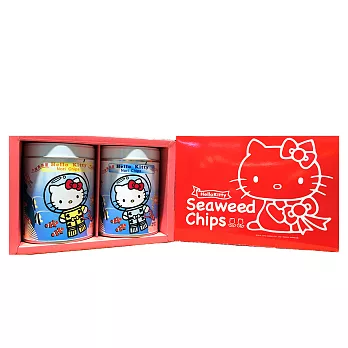 【山本海苔店】Hello Kitty夾心海苔 台灣限定禮盒-悠遊海洋篇(活力玄米&健康芝麻)