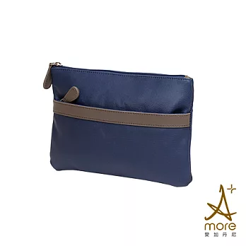Amore Stark 輕商旅萬用小包-藍+灰綠