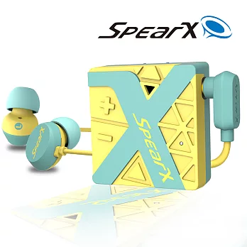 SpearX W1運動防水藍牙耳機(朝氣黃)