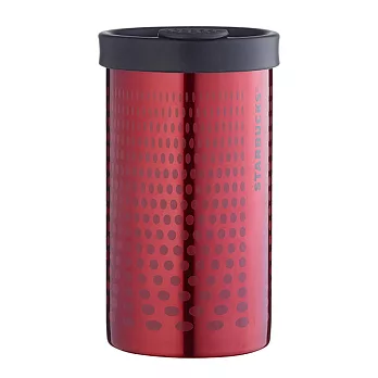 [星巴克] 不鏽鋼濾壓保溫杯-紅