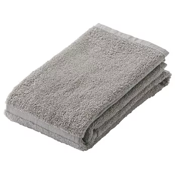 [MUJI無印良品]有機棉可剪裁柔舒面用巾/淺灰淺灰