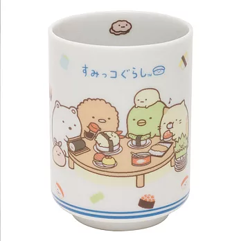 San-X 角落公仔壽司集會系列日式陶瓷茶杯。吃壽司