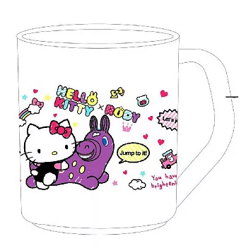【Hello Kitty】壓克力水杯(透明)-2入