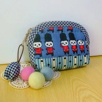 手縫ok!-小小兵掌心隨行包(拼布材料包)