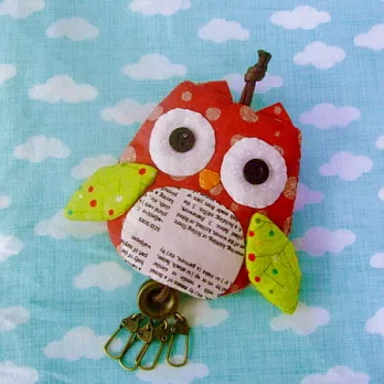 手縫ok!-飛飛飛!鑰匙包(拼布材料包)