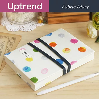 Uptrend Fabric Diary 布手帳飛吧!夢(晴天白)