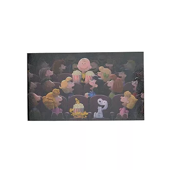 《sun-star》SNOOPY-史努比 The Peanuts Movie系列細長型雙面便條本(趣味電影院)