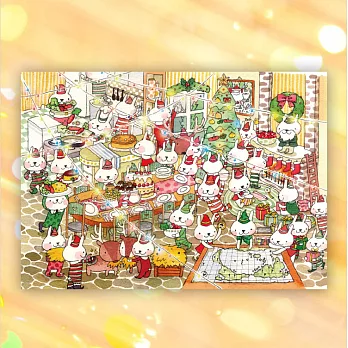 《hahahana》設計明信片|新年快樂兔兔