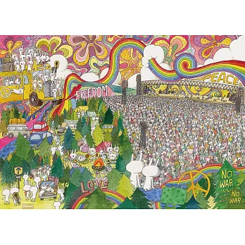 《hahahana》原畫海報|兔子的音樂祭