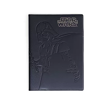 《sun-star》星際大戰 2016皮革壓紋A6月間手帳(達斯‧維達)