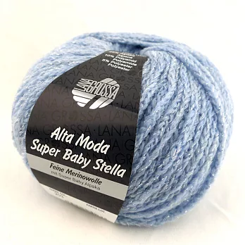 雅莫金蔥毛線203天空藍色