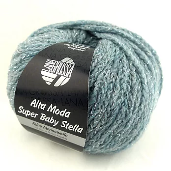 雅莫金蔥毛線204藍灰色