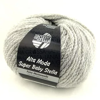 雅莫金蔥毛線210淺灰色