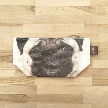 Paprcuts.de 化妝包-動物風(巴哥犬)
