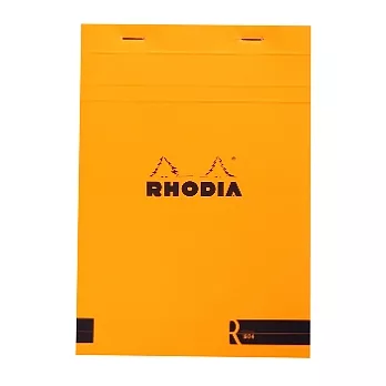 【Rhodia】Basics_N°16 Le R 撞色上翻裝訂筆記本(空白/象牙白內頁)(外橘內黑)(A5)