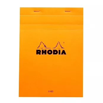 【Rhodia】Basics_N°16上翻裝訂筆記本(橫線/白內頁)(橘)(A5)
