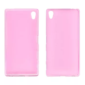 【BIEN】SONY Xperia Z5 Premium 輕量氣質軟質手機殼 (霧粉紅)