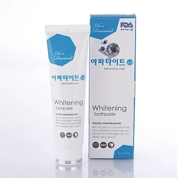 韓國APATITE鑽石系列牙膏-亮白130g