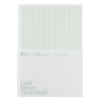 Craft Design Technology A5筆記本 白綠