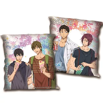 Free!ES-方形小枕-double date