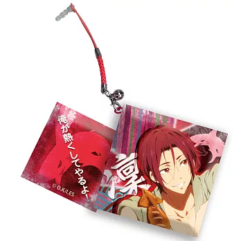 Free!ES-小方枕吊飾-吃烤魷魚嗎