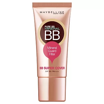 MAYBELLINE 媚比琳 純淨礦物極效幻膚BB凝露 SPF50 PA++++ 01 白皙色