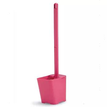 Toilet Brush.Know 傾倒式馬桶刷組-俏麗紅