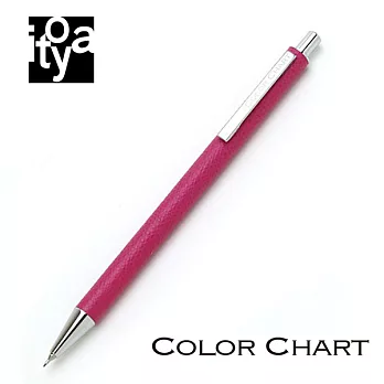 【ITOYA】COLOR CHART 皮革自動鉛筆 洋桃紅