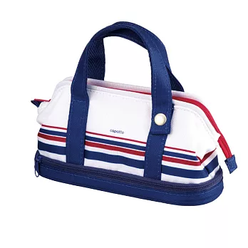 KOKUYO Capatto系列多功能收納筆袋-海軍風