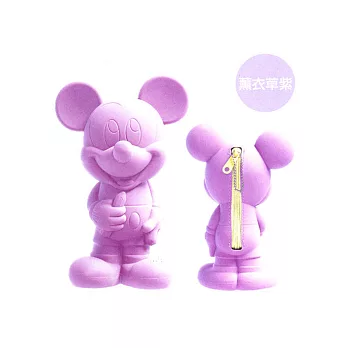 《sun-star》Penke-Penke 迪士尼米奇造型炫彩矽膠筆袋(薰衣草紫)