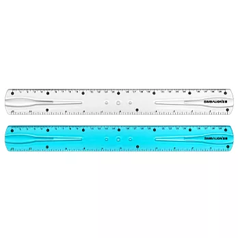 雄獅彎折軟尺(30cm)~顏色隨機出貨隨機出貨