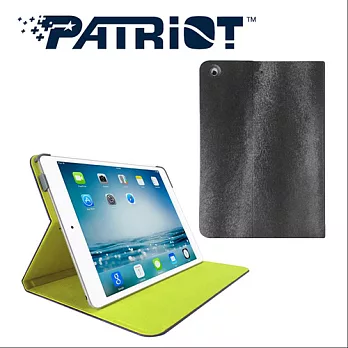 【Patriot美商博帝】Apple iPad Air 平板保護套(外灰內綠)
