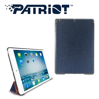 【Patriot美商博帝】SmartShell Apple iPad Air 掀蓋四折可立式平板保護套(海軍藍)