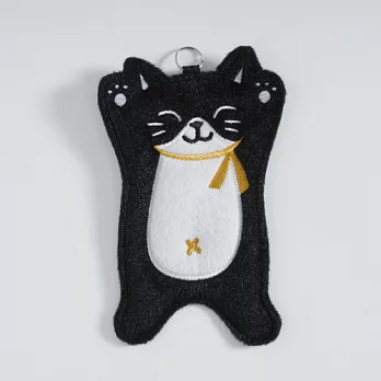 日本進口貓咪證件夾黑白貓款