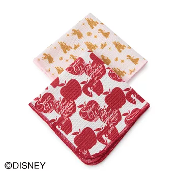 【Afternoon Tea】白雪公主廚房抹布2入組 紅色 /Disney Collection Snow White