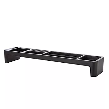 SYSMAX TOP多功能鍵盤文具收納架 黑灰色