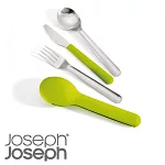 Joseph Joseph 翻轉不鏽鋼餐具組(綠)-81033
